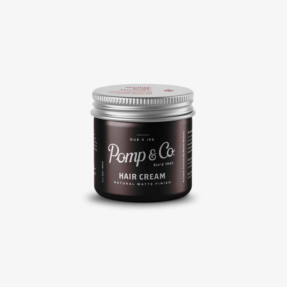 Hårcreme hårvoks i rejsestørrelse til mænd som ønsker mat look fra Pomp & Co.